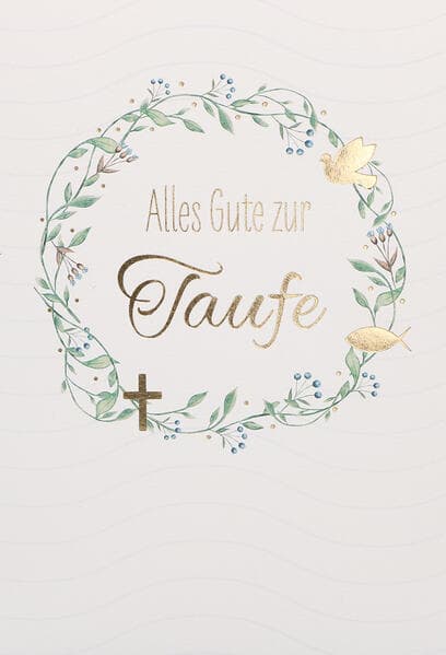 Alles Gute zur Taufe