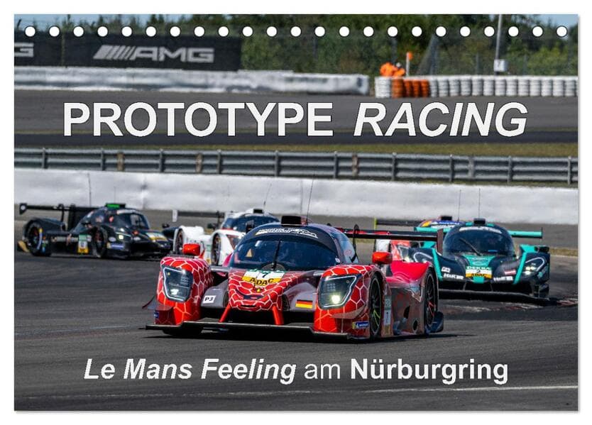 Prototype Racing - Le Mans Feeling am Nürburgring (Tischkalender 2026 DIN A5 quer), CALVENDO Monatskalender