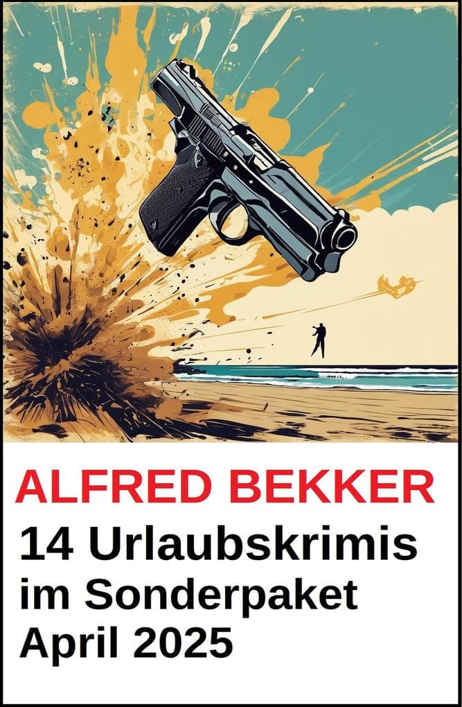 14 Urlaubskrimis im Sonderpaket April 2025