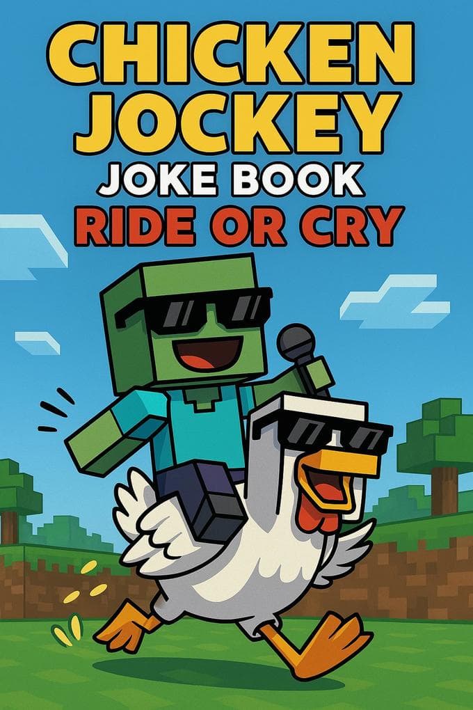 Chicken Jockey Joke Book : Ride or Cry (Skibidi Toilet)