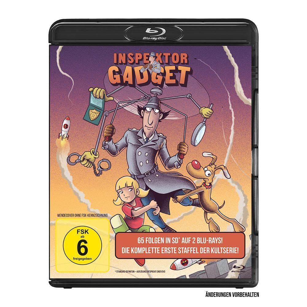 Inspektor Gadget. Staffel.1, 2 Blu-ray