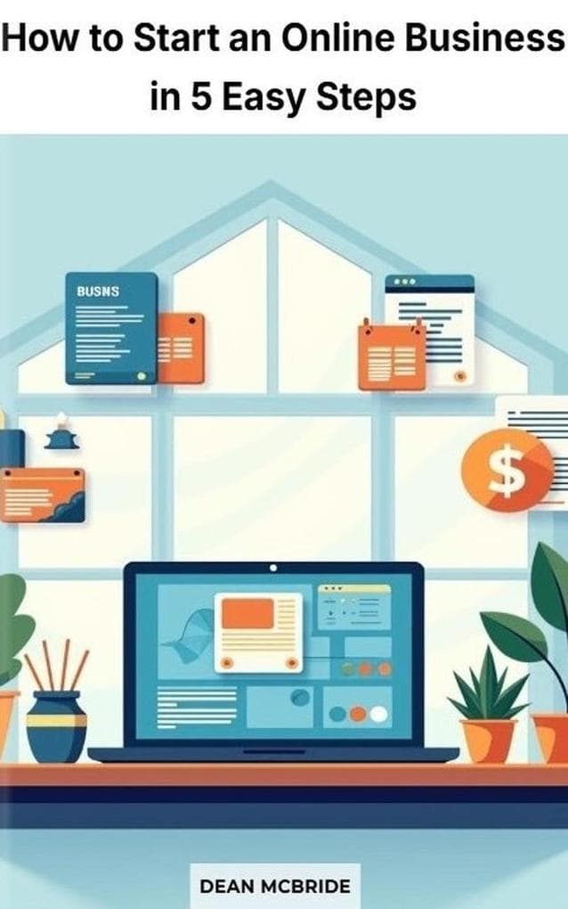 How to Start an Online Business in 5 Easy Steps (Entrepreneurship, #4)