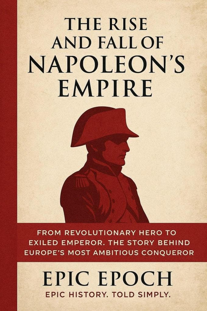 The Rise and Fall of Napoleon's Empire: From Revolutionary Hero to Exiled Emperor. The Story Behind Europe's Most Ambitious Conqueror (The Rise and Fall Series, #5)