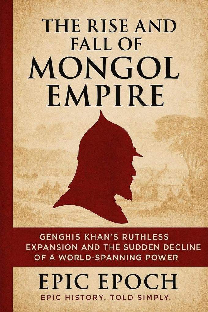 The Rise and Fall of the Mongol Empire: Genghis Khan's Ruthless Expansion and the Sudden Decline of a World-Spanning Power (The Rise and Fall Series, #4)