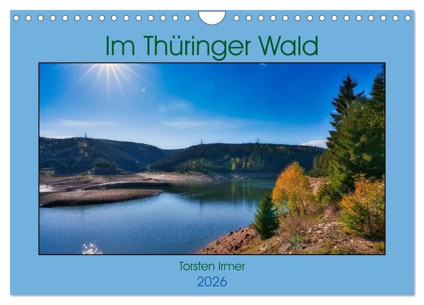 Im Thüringer Wald (Wandkalender 2026 DIN A4 quer), CALVENDO Monatskalender