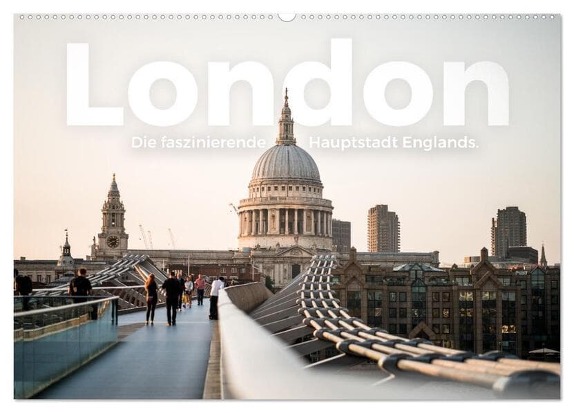 London - Die faszinierende Hauptstadt Englands. (Wandkalender 2026 DIN A2 quer), CALVENDO Monatskalender