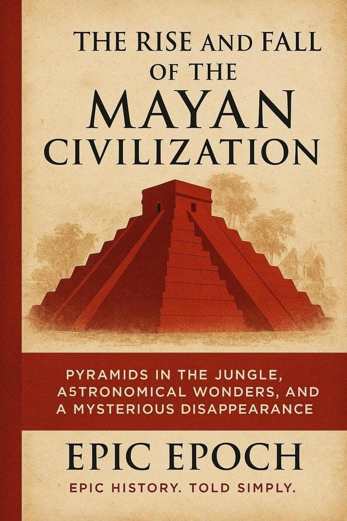 The Rise and Fall of the Mayan Civilization: Pyramids in the Jungle, Astronomical Wonders, and a Mysterious Disappearance (The Rise and Fall Series, #18)