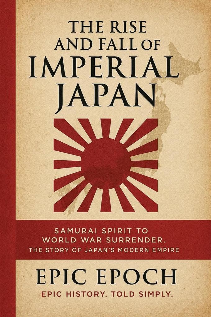 The Rise and Fall of Imperial Japan: Samurai Spirit to World War Surrender. The Story of Japan's Modern Empire (The Rise and Fall Series, #17)