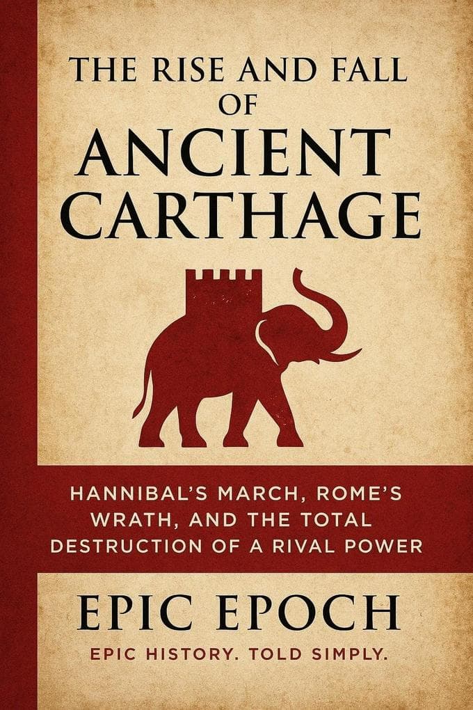 The Rise and Fall of Ancient Carthage: Hannibal's March, Rome's Wrath, and the Total Destruction of a Rival Power (The Rise and Fall Series, #16)