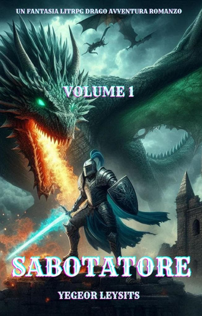 Sabotatore:Un Fantasia LitRPG Drago Avventura Romanzo(Volume 1)