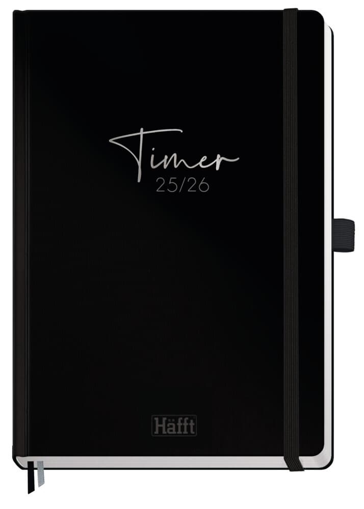 Häfft-Timer Deluxe 25/26 A5 - Jugendkalender [Black Edition]