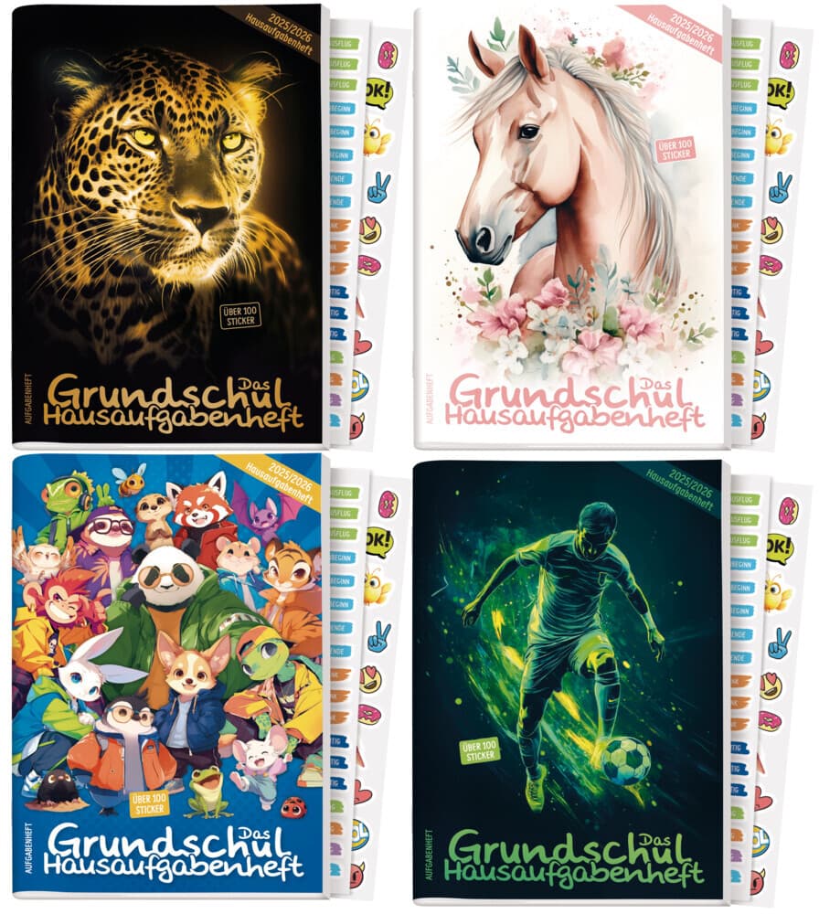 Das Grundschul-Hausaufgabenheft 25/26 A5 sort.(4)