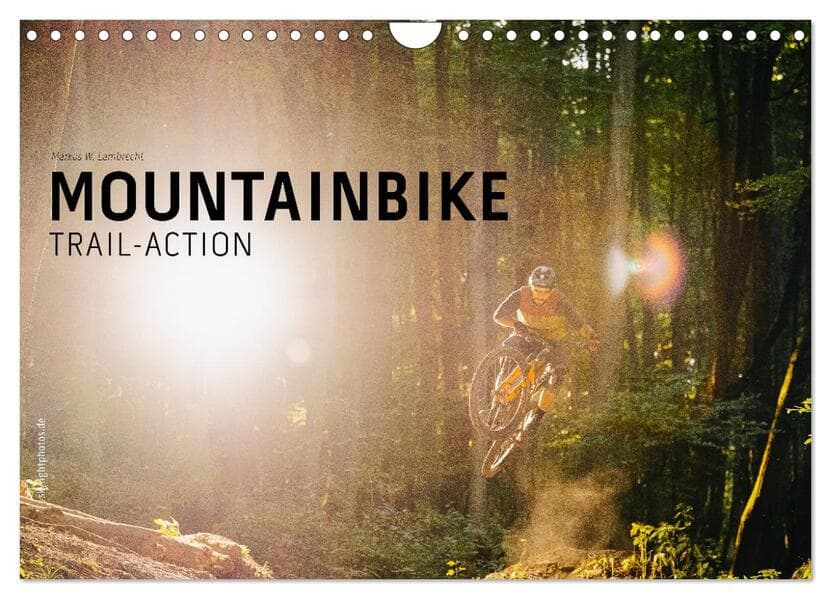 Mountainbike Trail-Action (Wandkalender 2026 DIN A4 quer), CALVENDO Monatskalender