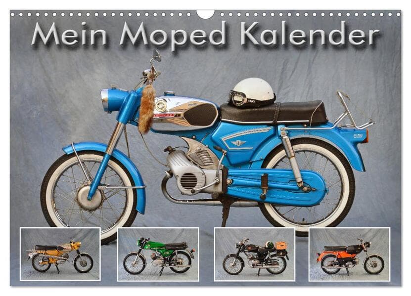 Mein Moped Kalender (Wandkalender 2026 DIN A3 quer), CALVENDO Monatskalender