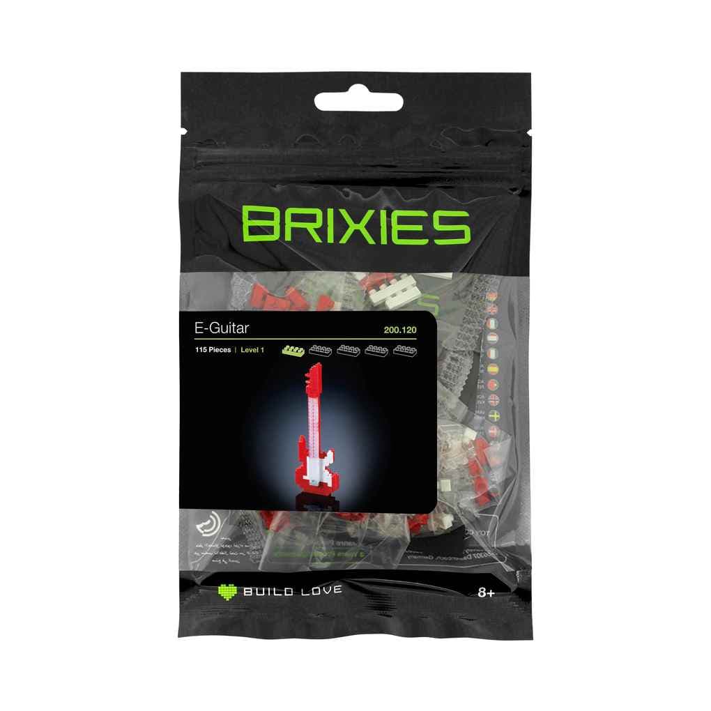 Brixies - E Gitarre rot Level 1
