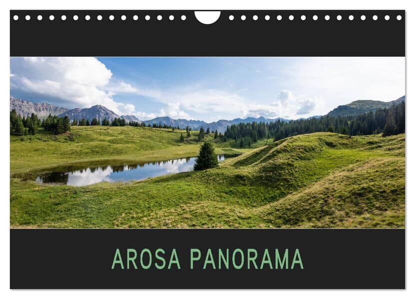 Arosa Panorama (Wandkalender 2026 DIN A4 quer), CALVENDO Monatskalender