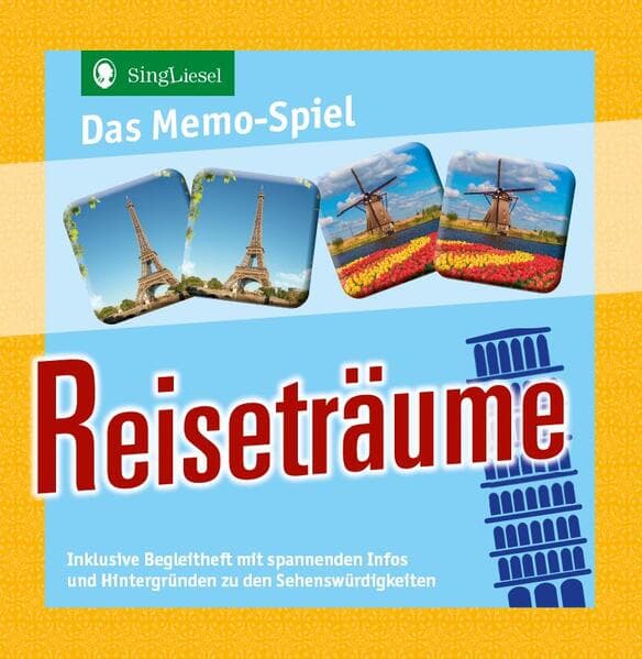 Das Memo-Spiel für Senioren - Reiseträume