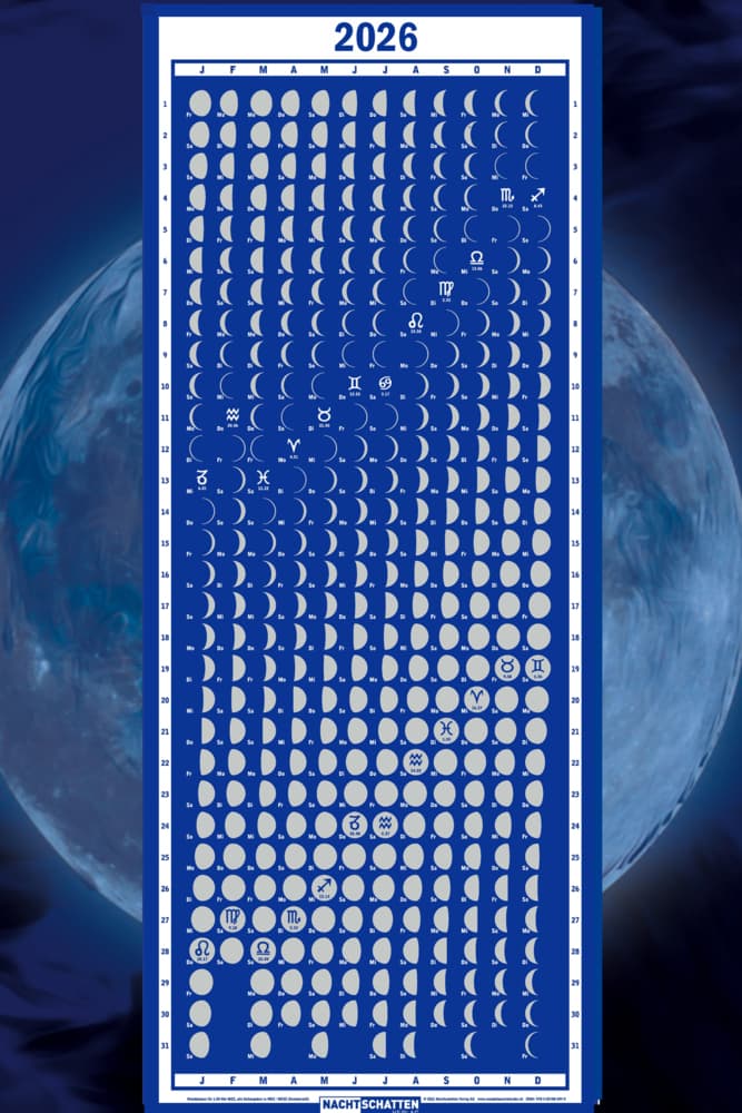 Mondphasenkalender 2026