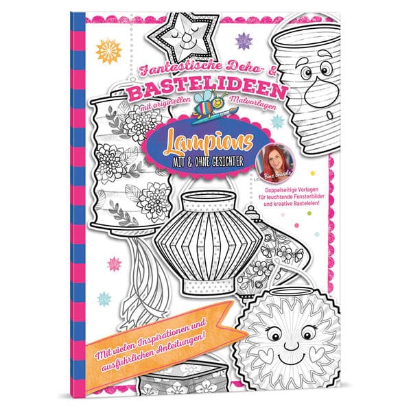 Deko- & Bastelideen - Lampions MIT & OHNE GESICHTER