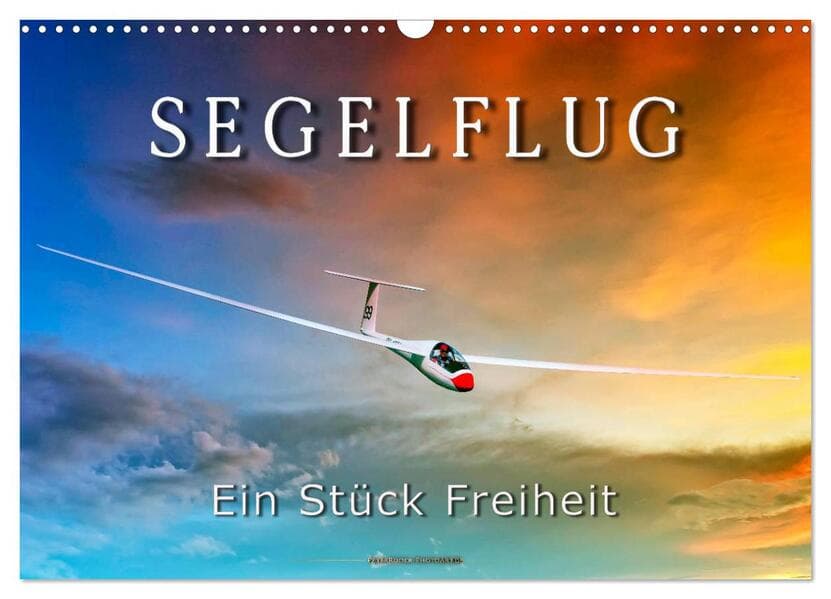 Segelflug, ein Stück Freiheit (Wandkalender 2026 DIN A3 quer), CALVENDO Monatskalender