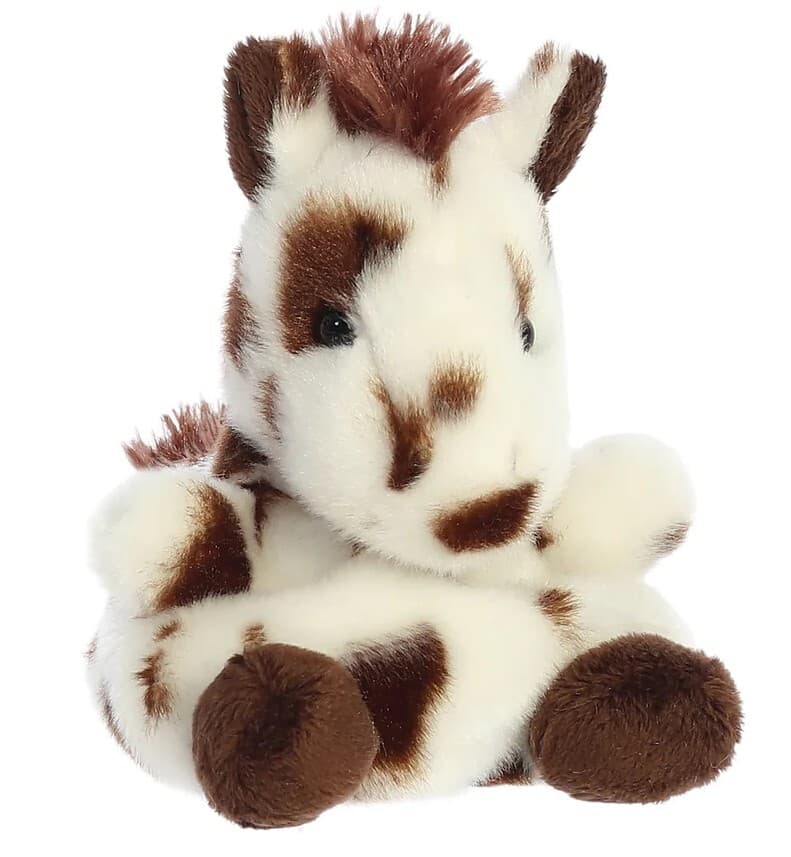 Aurora 33775 - Palm Pals Pferd Haymitch Painted Horse, Plüschtier, 13 cm
