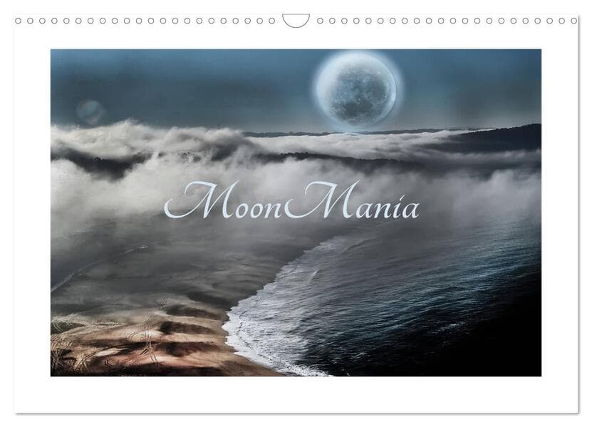 MoonMania (Wandkalender 2026 DIN A3 quer), CALVENDO Monatskalender