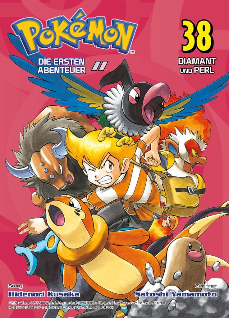 Pokémon - Die ersten Abenteuer, Band 38 - Diamant und Perl