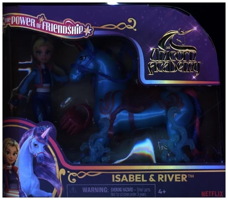 UCA Small Doll & Unicorn Isabel & River