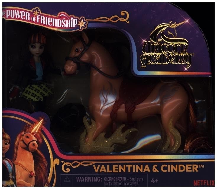 UCA Small Doll & Unicorn Valentina & Cin