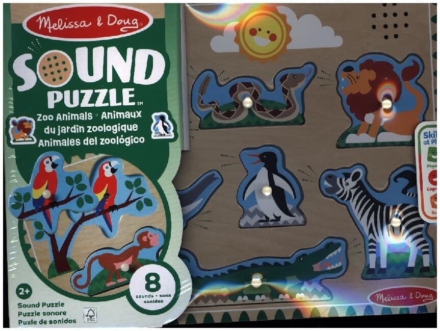 MPZ Zootiere Sound Puzzle