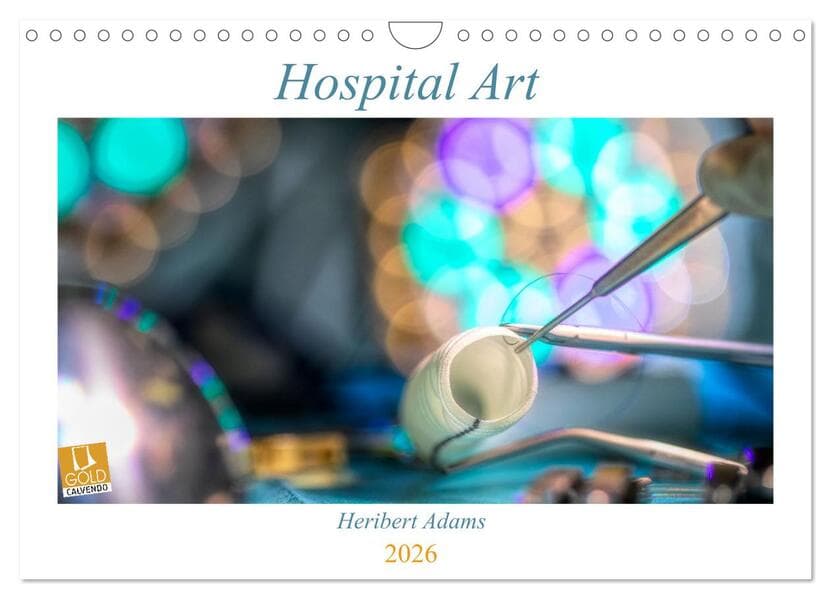Hospital Art (Wandkalender 2026 DIN A4 quer), CALVENDO Monatskalender