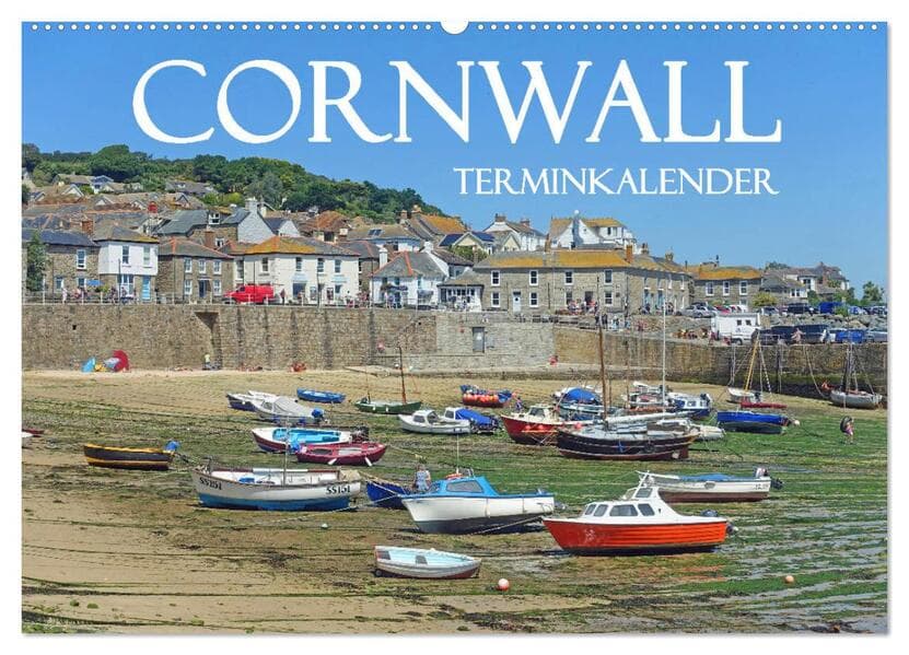 Cornwall. Terminkalender (Wandkalender 2026 DIN A2 quer), CALVENDO Monatskalender