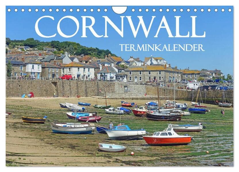 Cornwall. Terminkalender (Wandkalender 2026 DIN A4 quer), CALVENDO Monatskalender