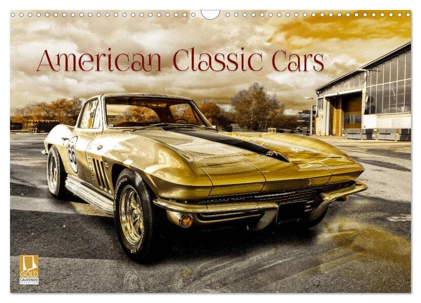 American Classic Cars (Wandkalender 2026 DIN A3 quer), CALVENDO Monatskalender