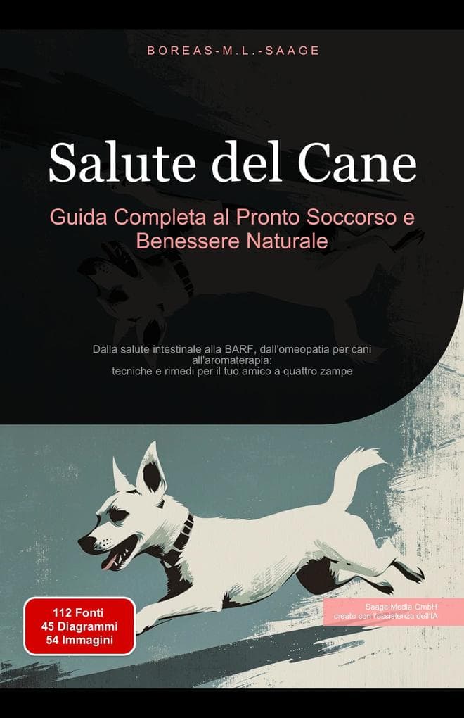 Salute del Cane: Guida Completa al Pronto Soccorso e Benessere Naturale (Cane (IT), #2)