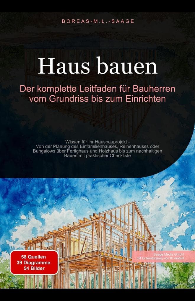 Haus bauen: Der komplette Leitfaden für Bauherren vom Grundriss bis zum Einrichten