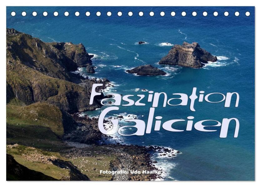 Faszination Galicien 2026 (Tischkalender 2026 DIN A5 quer), CALVENDO Monatskalender