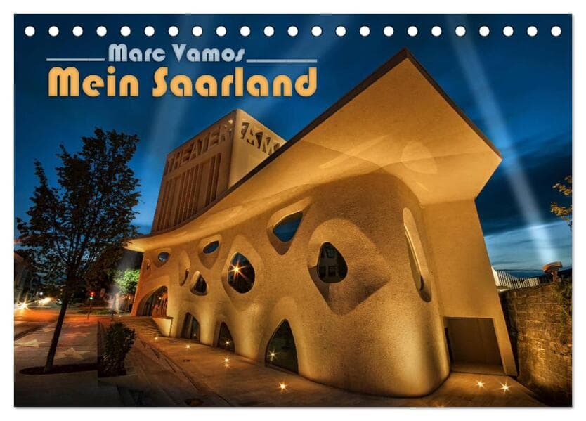 Marc Vamos - Mein Saarland (Tischkalender 2026 DIN A5 quer), CALVENDO Monatskalender