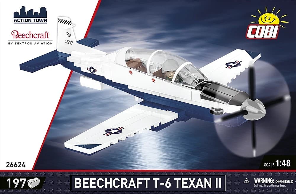 COBI 26624 - Beechcraft T-6 Texan II, Bausatz 197 Klemmbausteine