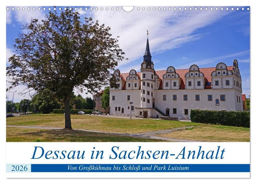 Dessau in Sachsen-Anhalt (Wandkalender 2026 DIN A3 quer), CALVENDO Monatskalender