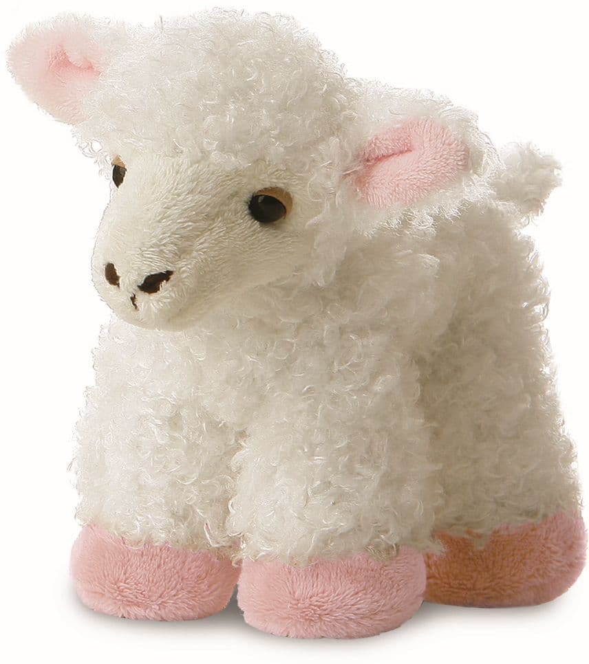 Aurora World - Mini Flopsie - Lana Lamb 8In