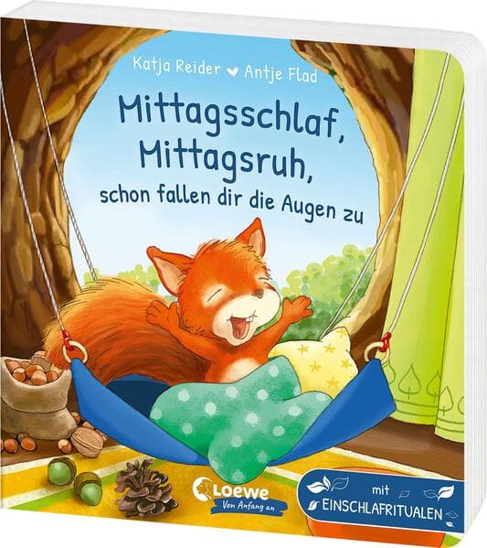 Mittagsschlaf, Mittagsruh, schon fallen dir die Augen zu