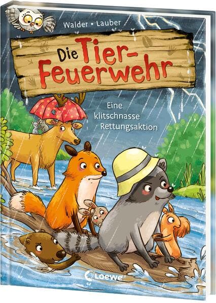 Die Tier-Feuerwehr (Band 2) - Eine klitschnasse Rettungsaktion
