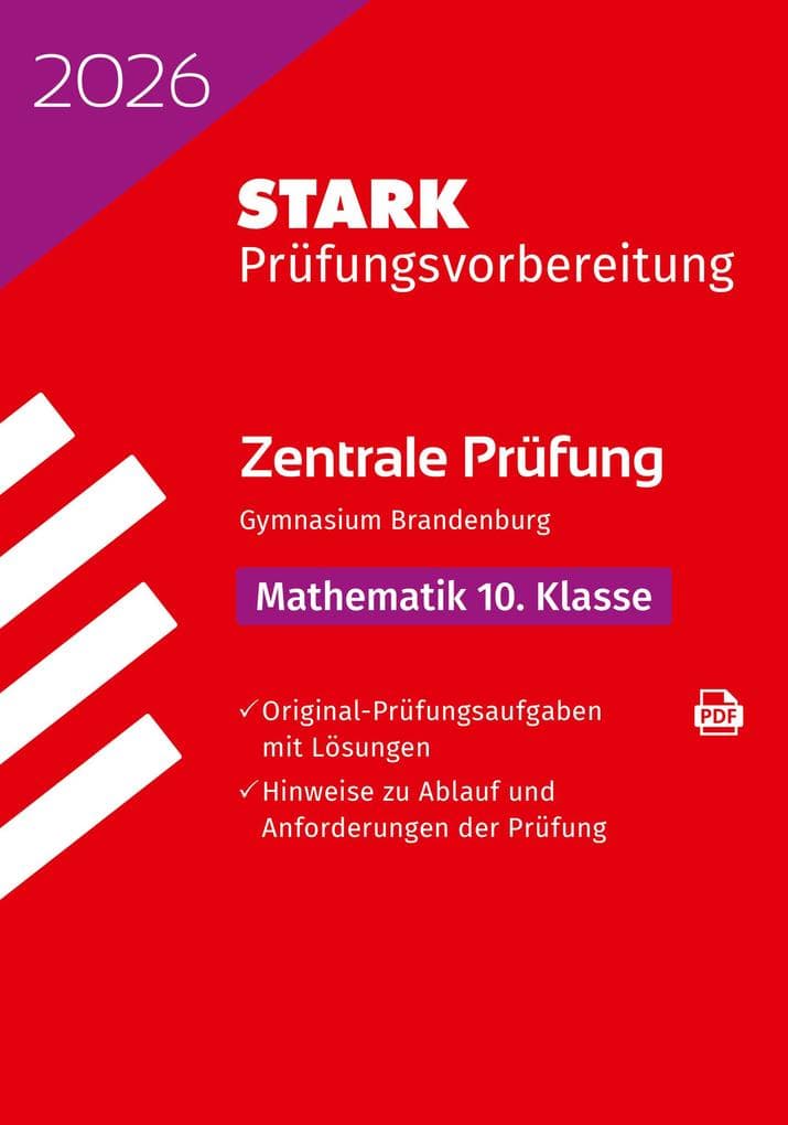 STARK Mathematik 10. Klasse - Zentrale Prüfung Gymnasium 2026 Brandenburg - Prüfungsvorbereitung