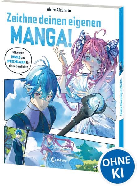 Zeichne deinen eigenen Manga!: Für alle Manga-Fans, die von ihrem eigenen Manga träumen! - Mit vielen Panels und Sprechblasen für deine Geschichte - Ein Must-Have nicht nur für angehende Mangaka