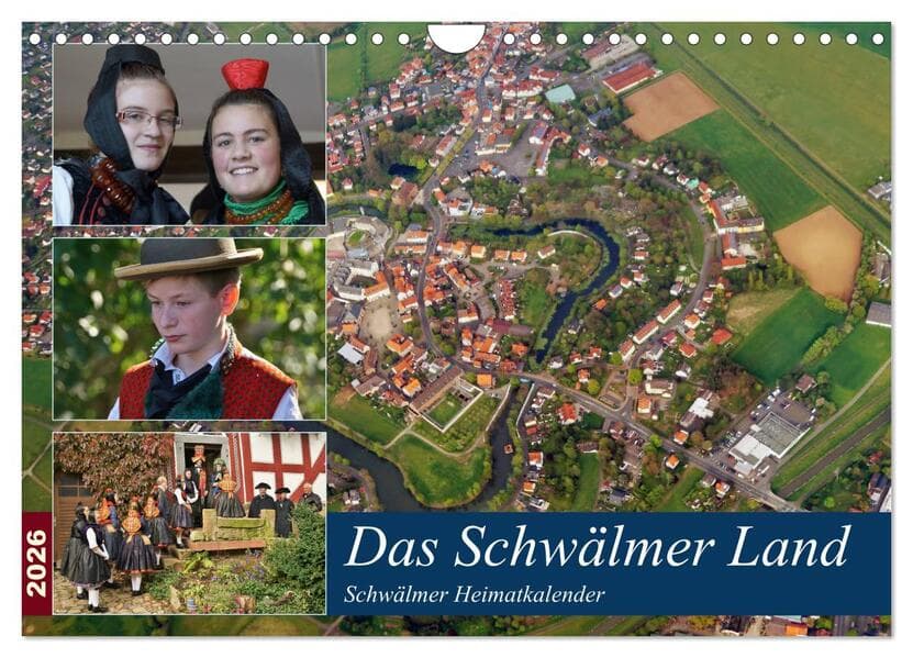 Das Schwälmer Land (Wandkalender 2026 DIN A4 quer), CALVENDO Monatskalender