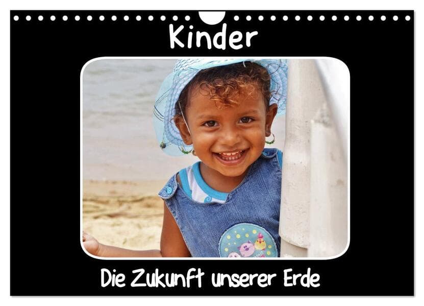 Kinder Die Zukunft unserer Erde (Wandkalender 2026 DIN A4 quer), CALVENDO Monatskalender
