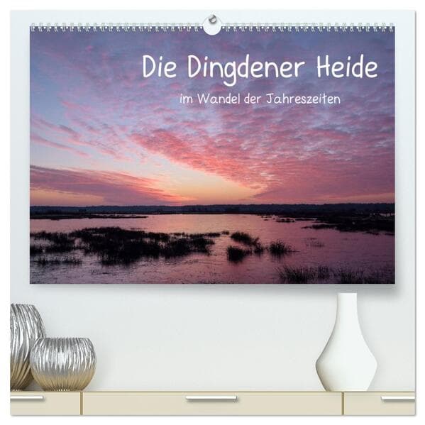Die Dingdener Heide im Wandel der Jahreszeiten (hochwertiger Premium Wandkalender 2026 DIN A2 quer),