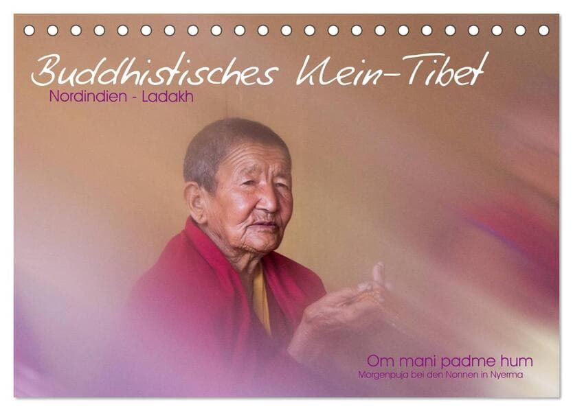 Buddhistisches Klein-Tibet (Tischkalender 2026 DIN A5 quer), CALVENDO Monatskalender