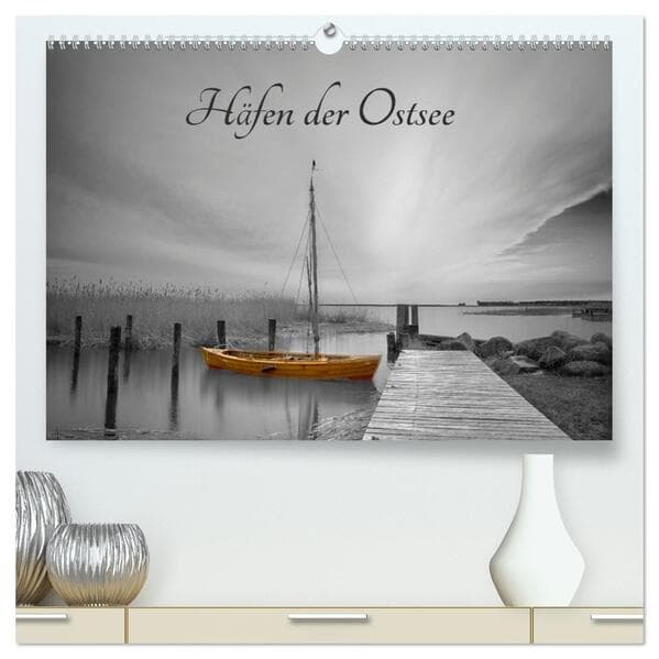 Häfen der Ostsee (hochwertiger Premium Wandkalender 2026 DIN A2 quer), Kunstdruck in Hochglanz